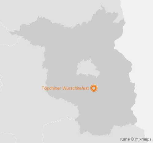 Karte Brandenburg: Töpchiner Wurschkefest, Töpchin