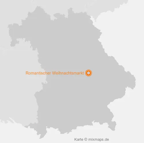 Karte Bayern: Romantischer Weihnachtsmarkt, Bad Abbach