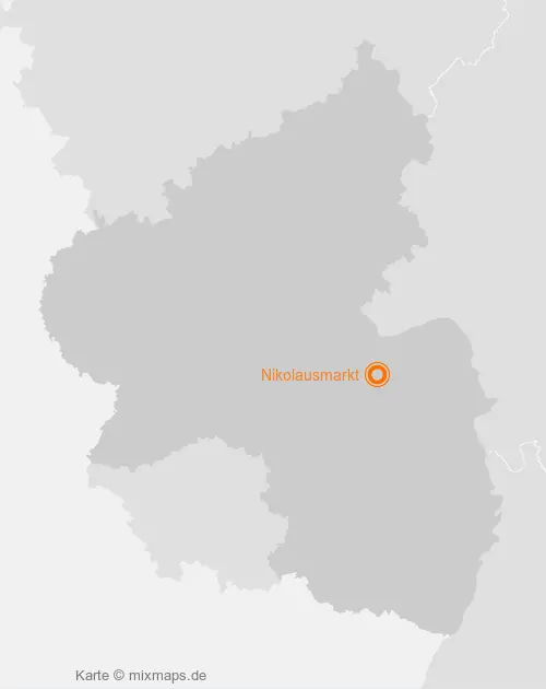 Karte Rheinland-Pfalz: Nikolausmarkt, Bad Kreuznach