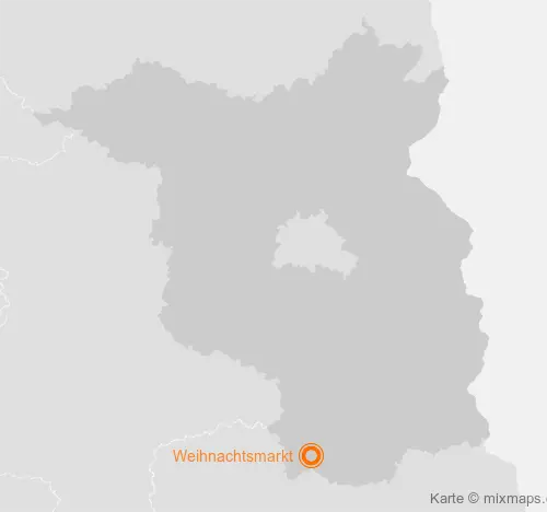 Karte Brandenburg: Weihnachtsmarkt, Bad Liebenwerda