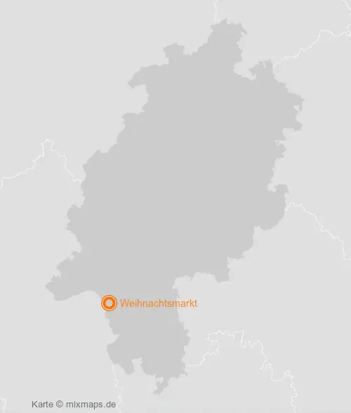 Karte Hessen: Weihnachtsmarkt, Bauschheim