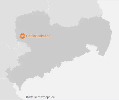 Karte Sachsen: Christkindlmarkt, Böhlen