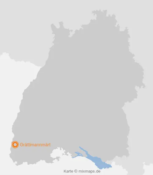 Karte Baden-Württemberg: Grättimannmärt, Buggingen