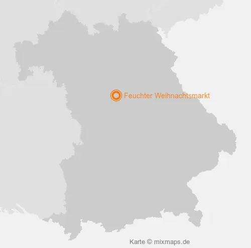 Karte Bayern: Feuchter Weihnachtsmarkt, Feucht