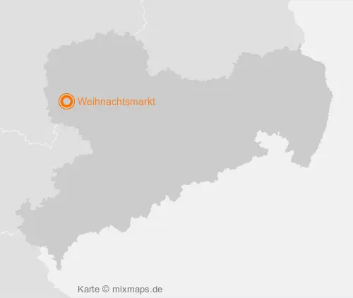 Karte Sachsen: Weihnachtsmarkt, Großdeuben