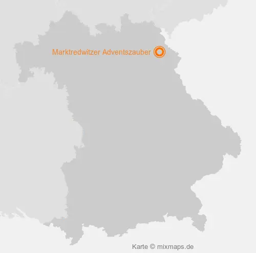 Karte Bayern: Marktredwitzer Adventszauber, Marktredwitz