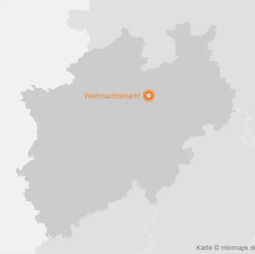 Karte Nordrhein-Westfalen: Weihnachtsmarkt, Neubeckum