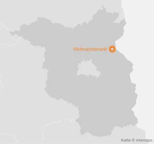 Karte Brandenburg: Weihnachtsmarkt, Neuenhagen