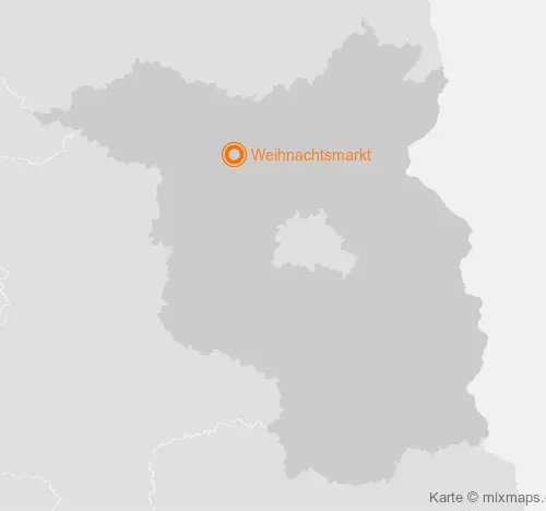 Karte Brandenburg: Weihnachtsmarkt, Neuruppin