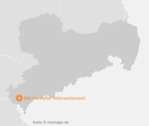 Karte Sachsen: Märchenhafter Weihnachtsmarkt, Oelsnitz