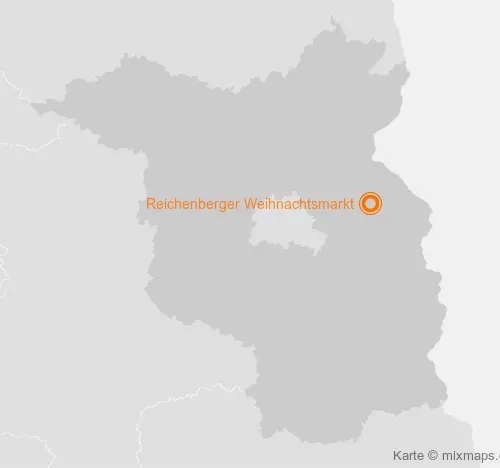 Karte Brandenburg: Reichenberger Weihnachtsmarkt, Reichenberg