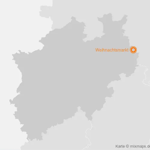 Karte Nordrhein-Westfalen: Weihnachtsmarkt, Sabbenhausen