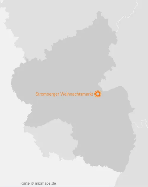 Karte Rheinland-Pfalz: Stromberger Weihnachtsmarkt, Stromberg