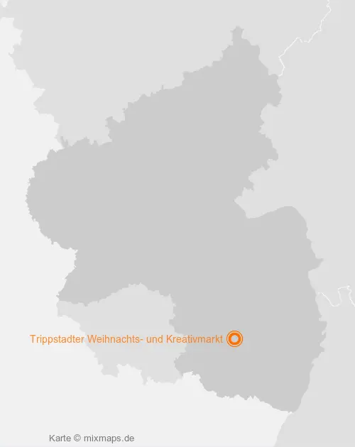 Karte Rheinland-Pfalz: Trippstadter Weihnachts- und Kreativmarkt, Trippstadt