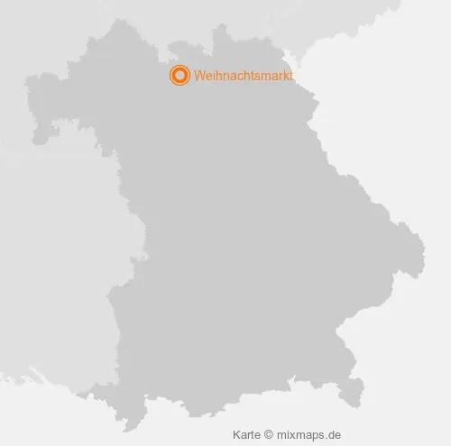 Karte Bayern: Weihnachtsmarkt, Untermerzbach