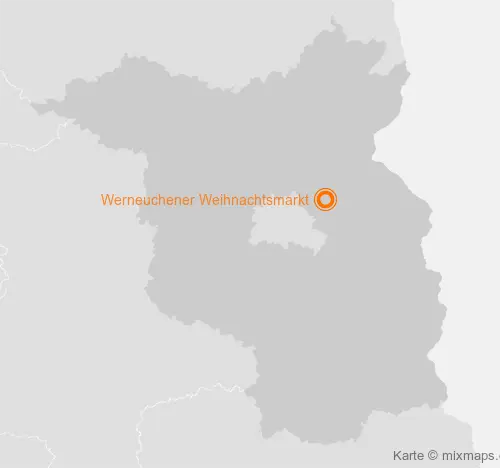 Karte Brandenburg: Werneuchener Weihnachtsmarkt, Werneuchen