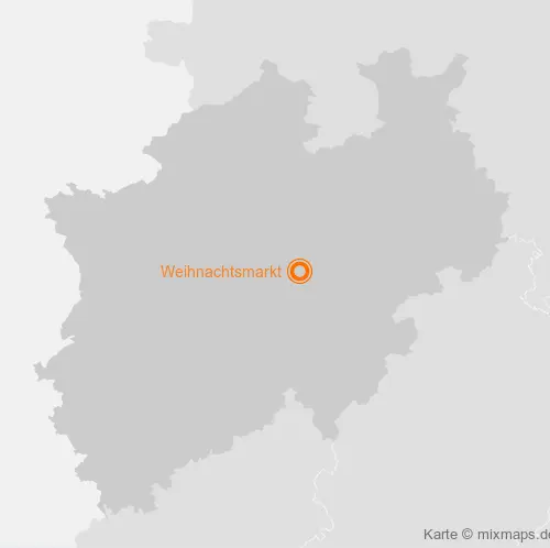 Karte Nordrhein-Westfalen: Weihnachtsmarkt, Wickede