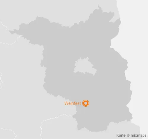 Karte Brandenburg: Weinfest, Dahme/Mark