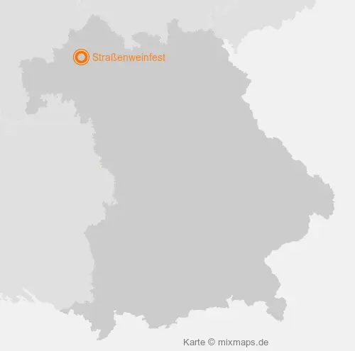 Karte Bayern: Straßenweinfest, Feuerthal