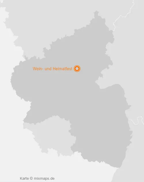Karte Rheinland-Pfalz: Wein- und Heimatfest, Hatzenport