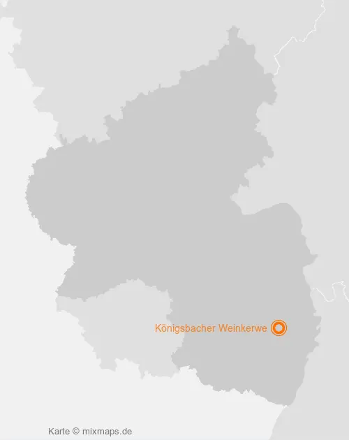 Karte Rheinland-Pfalz: Königsbacher Weinkerwe, Neustadt an der Weinstraße