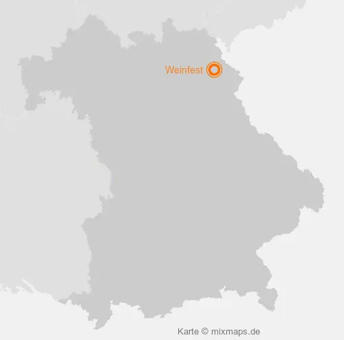 Karte Bayern: Weinfest, Marktredwitz