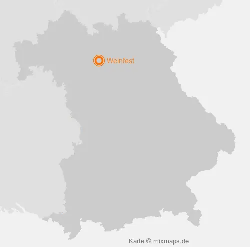 Karte Bayern: Weinfest, Stegaurach