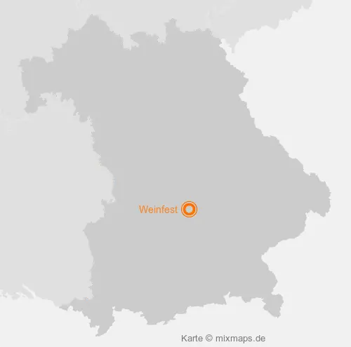 Karte Bayern: Weinfest, Wolnzach