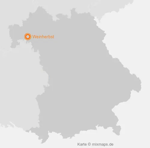 Karte Bayern: Weinherbst, Birkenfeld