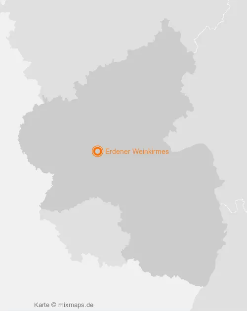 Karte Rheinland-Pfalz: Erdener Weinkirmes, Erden