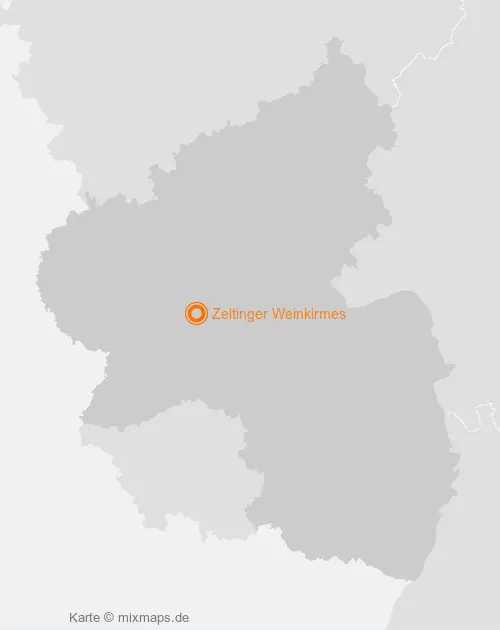 Karte Rheinland-Pfalz: Zeltinger Weinkirmes, Zeltingen-Rachtig