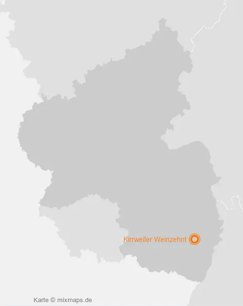 Karte Rheinland-Pfalz: Kirrweiler Weinzehnt, Kirrweiler (Pfalz)