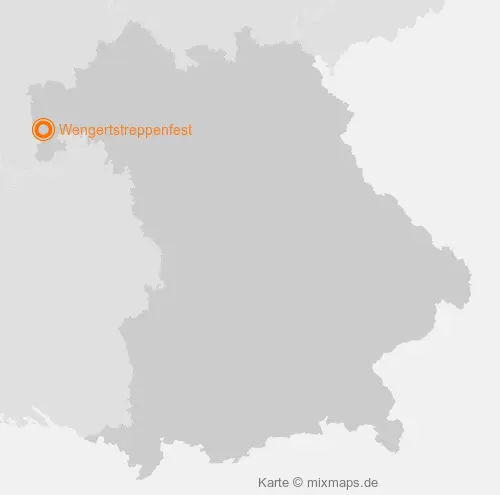 Karte Bayern: Wengertstreppenfest, Erlenbach am Main