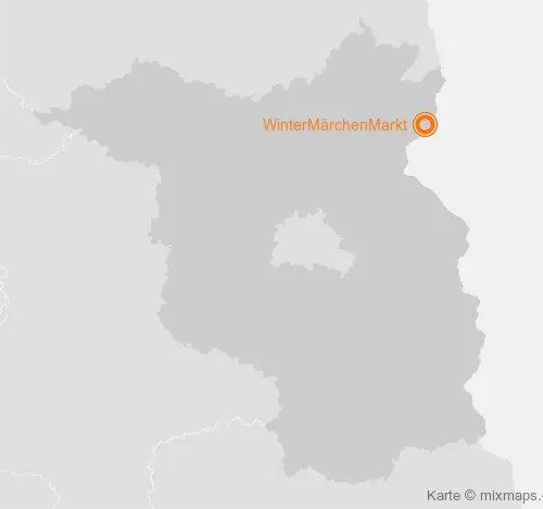 Karte Brandenburg: WinterMärchenMarkt, Schwedt/Oder